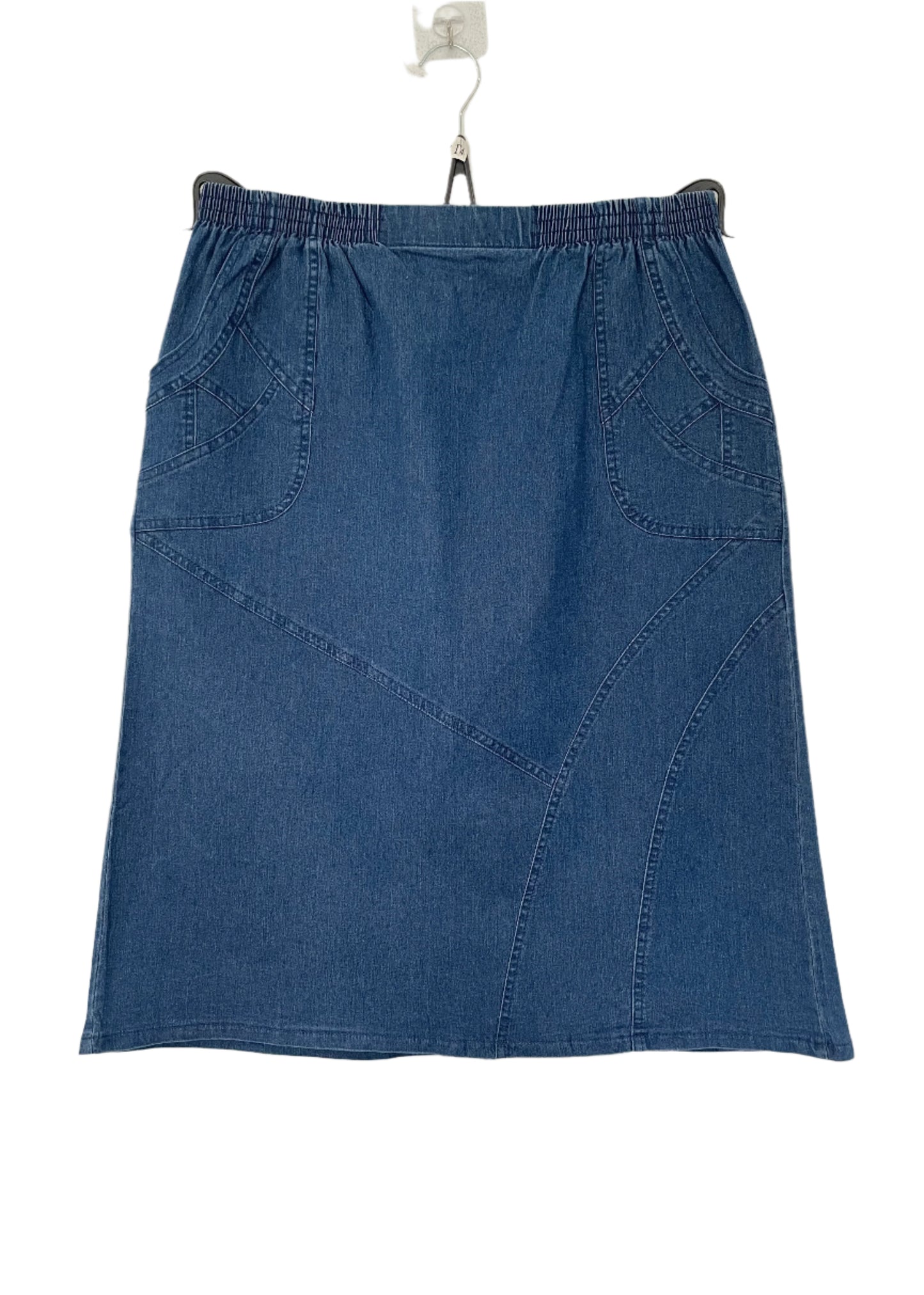 Cotton Denim Skirt