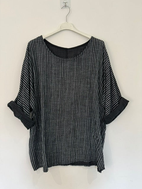 Women's Striped Blouse Size 14-20 (5 Colours)