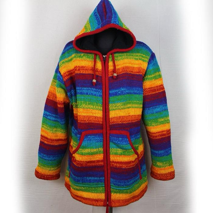 Unisex Fully Fleece Lined Nepal Zipper Hoodie. Sizes 10-24 Available